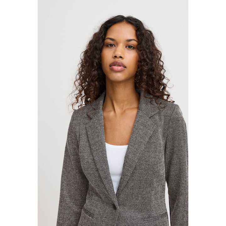 Blazer en jacquard Kate