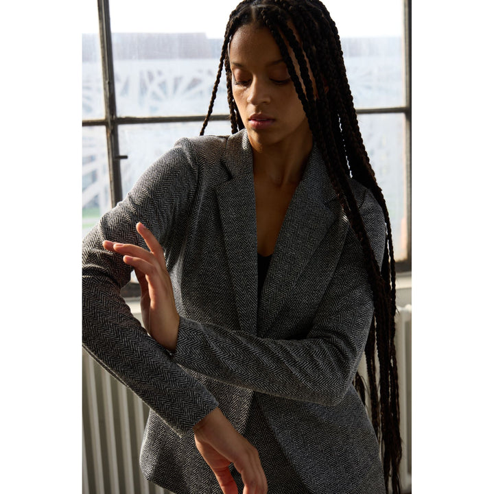 Blazer en jacquard Kate