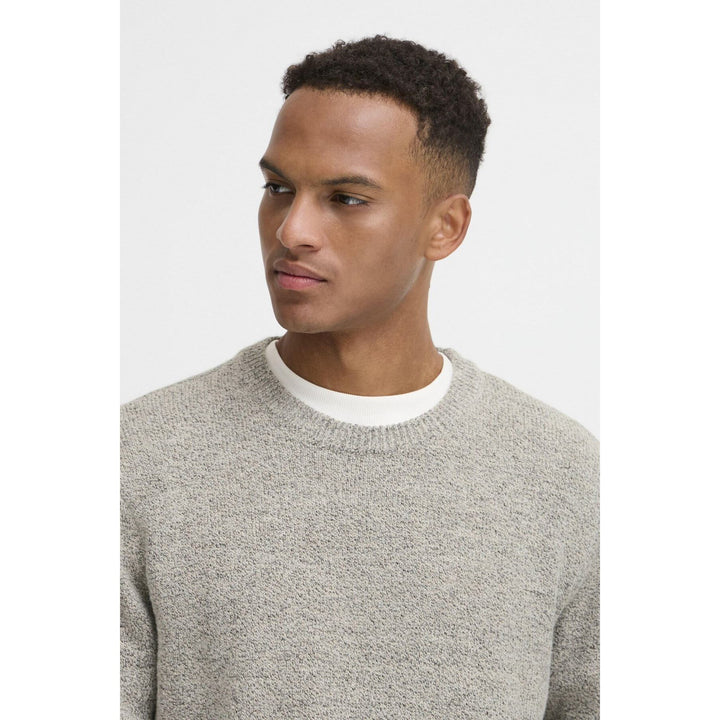 Suéter de punto con cuello redondo Bartal