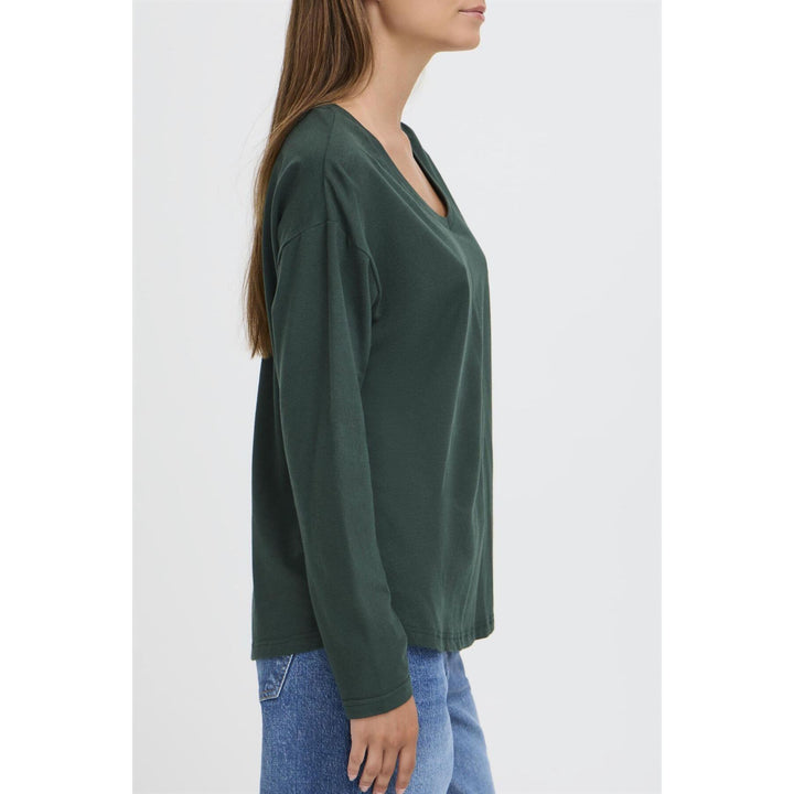 T-shirt col V Pamila L/S