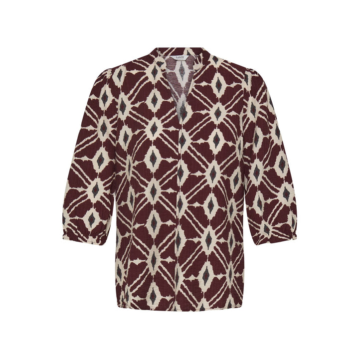 Chemisier col V Ikaia