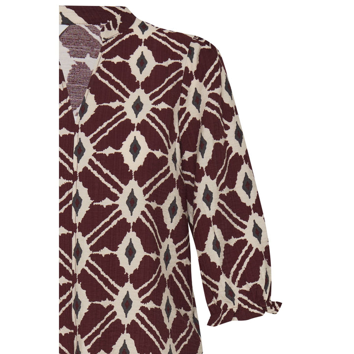 Chemisier col V Ikaia