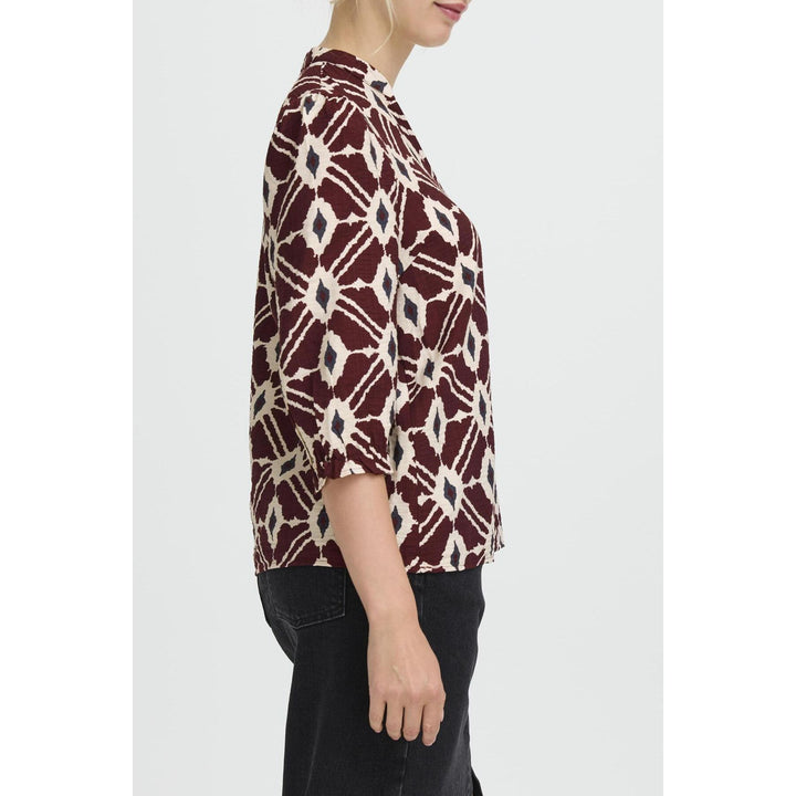 Chemisier col V Ikaia