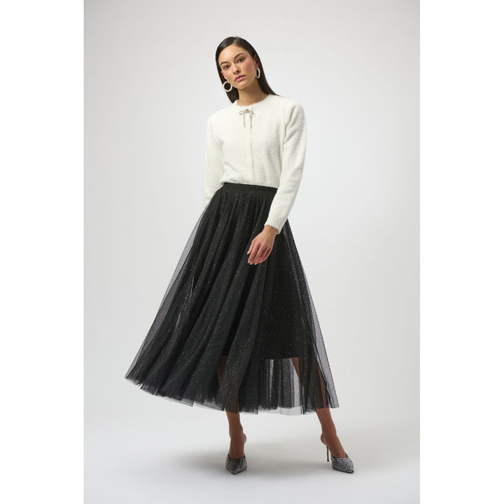 Jupe évasée en tulle