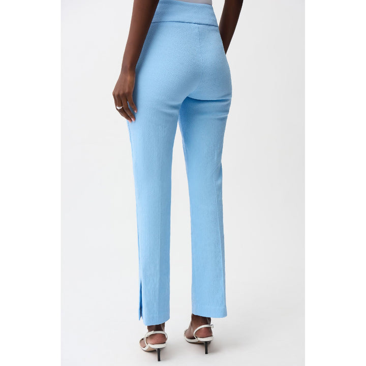 Pantalones rectos de jacquard