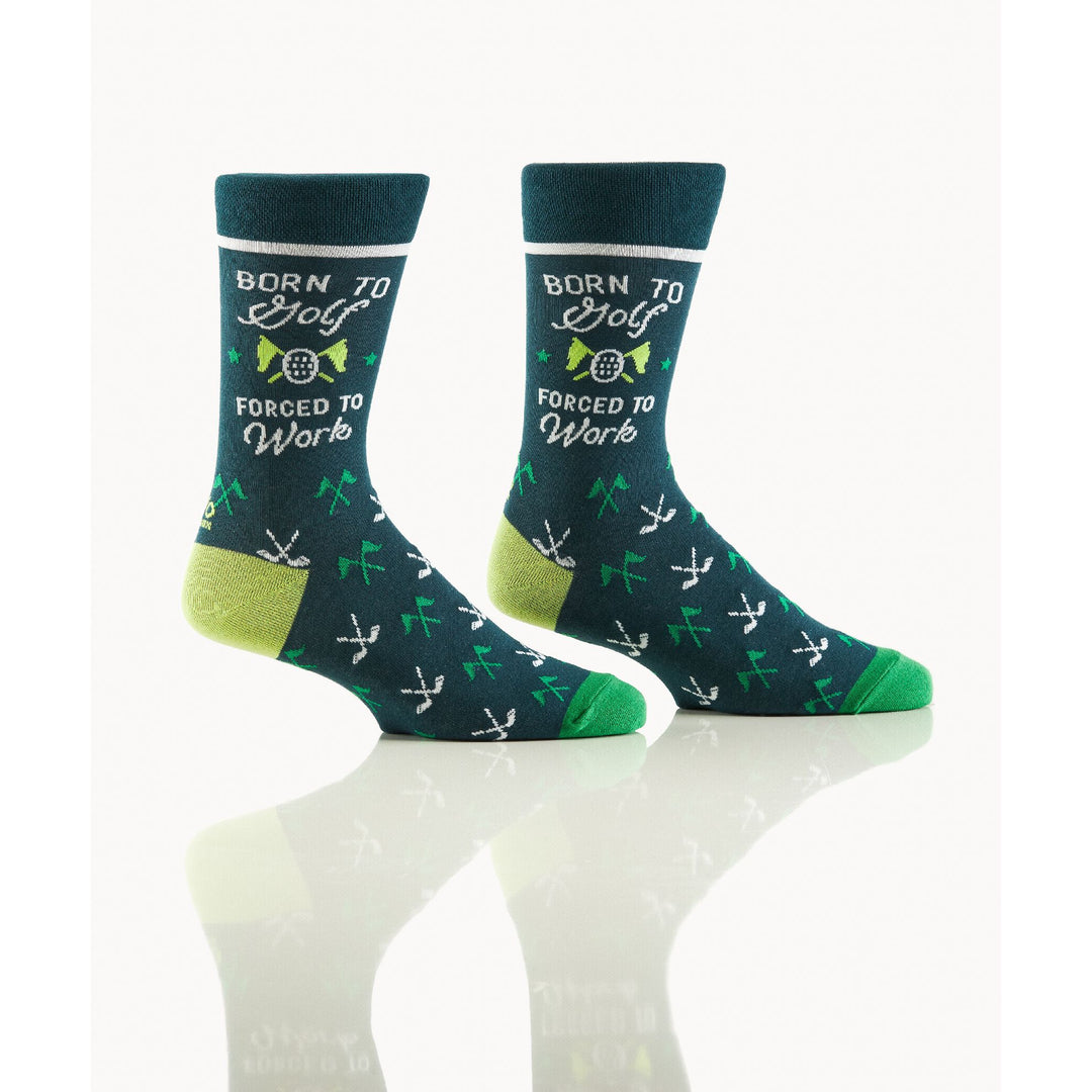 Chaussettes mi-mollet pour hommes, Born To Golf
