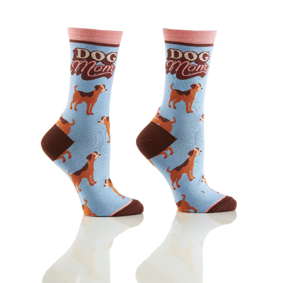 Women's Crew Sock, Dog Mom