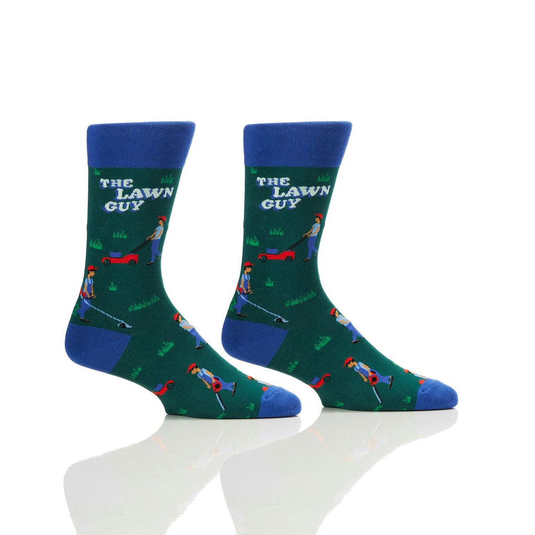 Chaussettes mi-mollet pour hommes, Lawn Guy