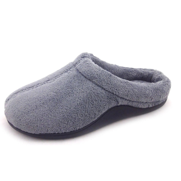 Pantuflas con capucha de microrizo para hombre