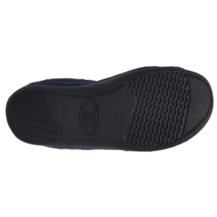 Pantuflas con capucha de microrizo para hombre