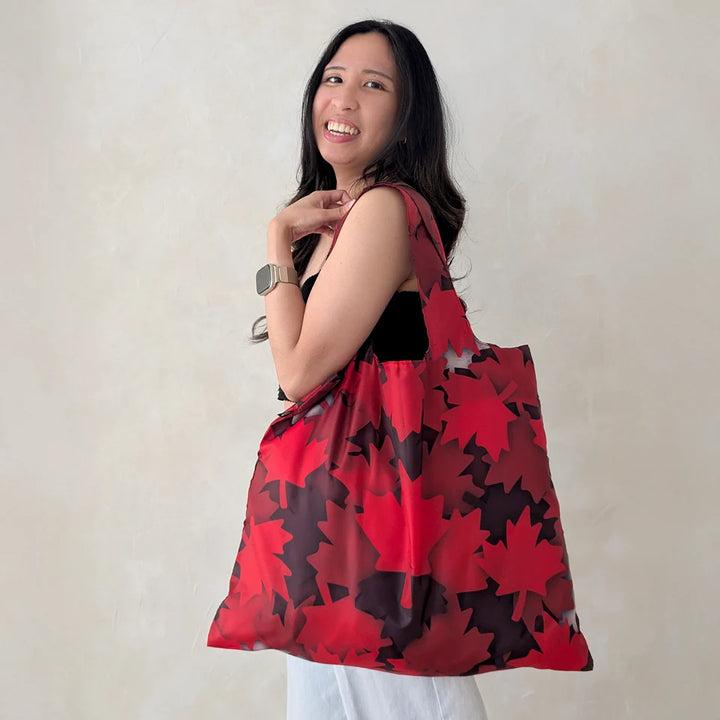 Foldable Tote Bag - Maple Leaf