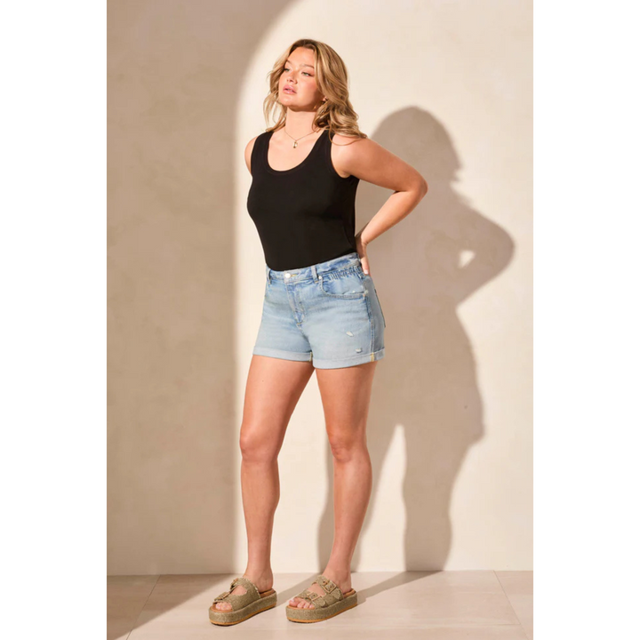 BLUE THREAD Limitless Stretch Wide Leg Jeans Short