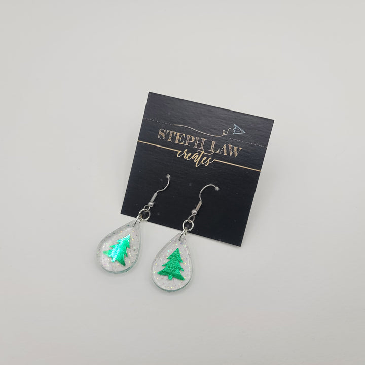 Pendientes de hoja perenne