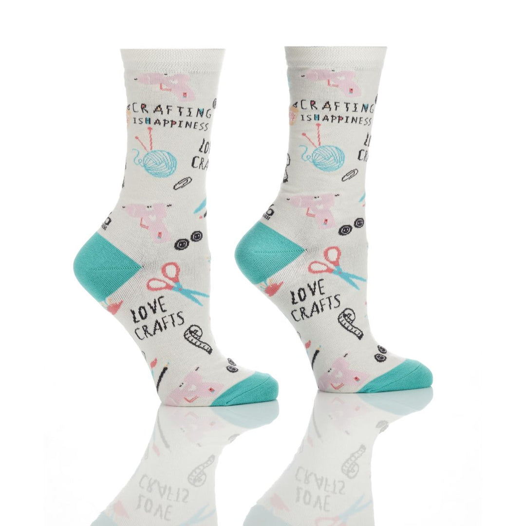 Women's Crew Sock, Crafting