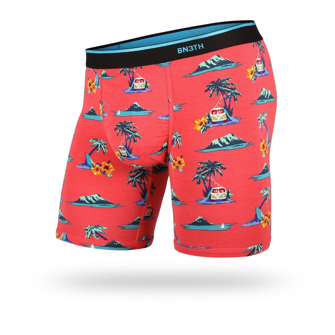 Calzoncillo Boxer Clásico - Aloha - Coral