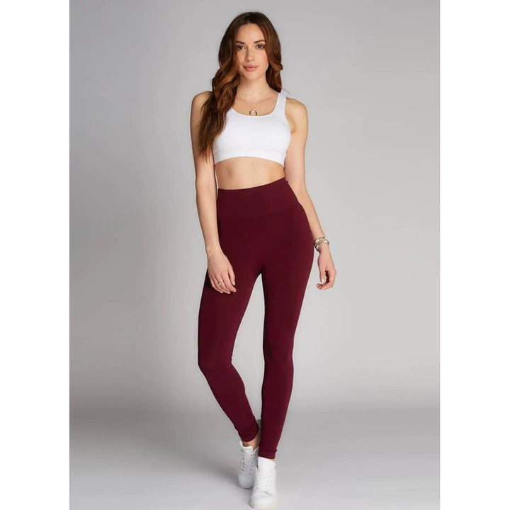 Leggings de cintura alta de bambú