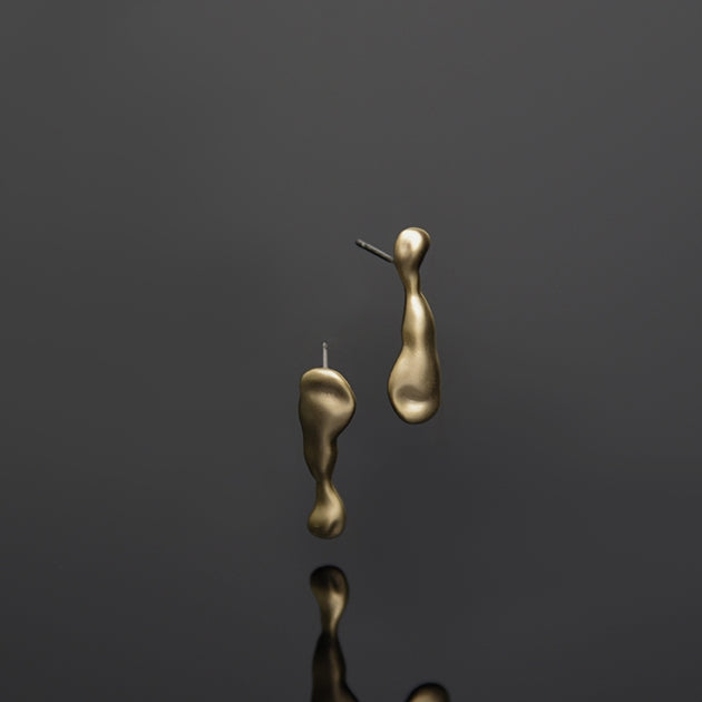 Clous d'oreilles gouttelettes