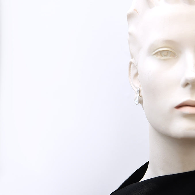 Clous d'oreilles gouttelettes