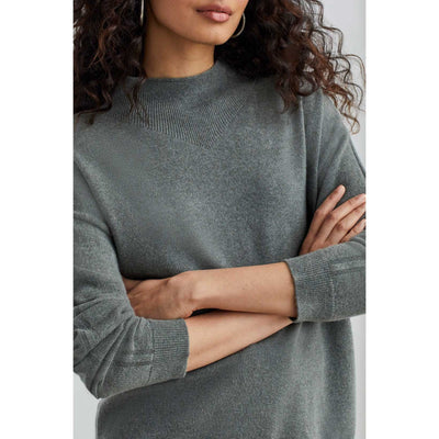 Funnel Neck Cashmere Sweater