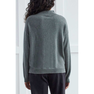 Funnel Neck Cashmere Sweater