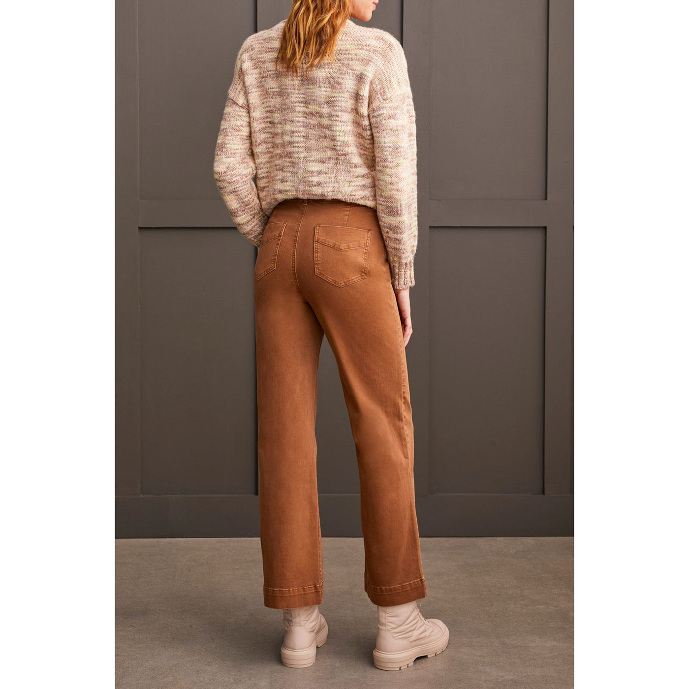 Pantalon 5 poches avec braguette sur le devant