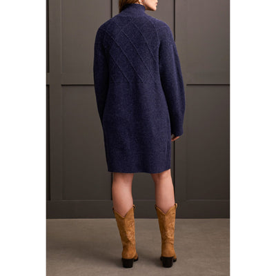 L/S Mock Neck Sweater Dress