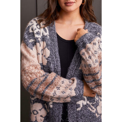 Jacquard Cardigan