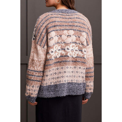 Jacquard Cardigan