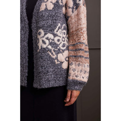 Jacquard Cardigan