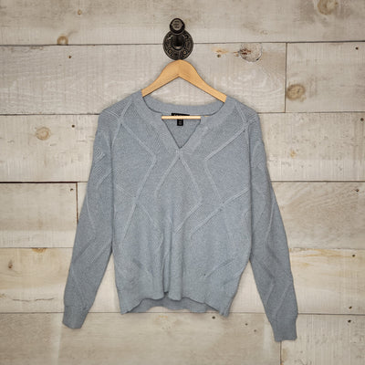 Pull à col fendu