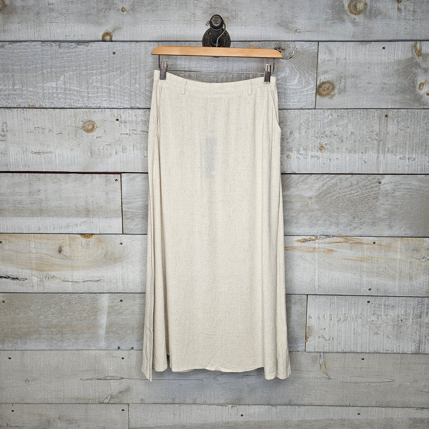 Linen Blend Skirt