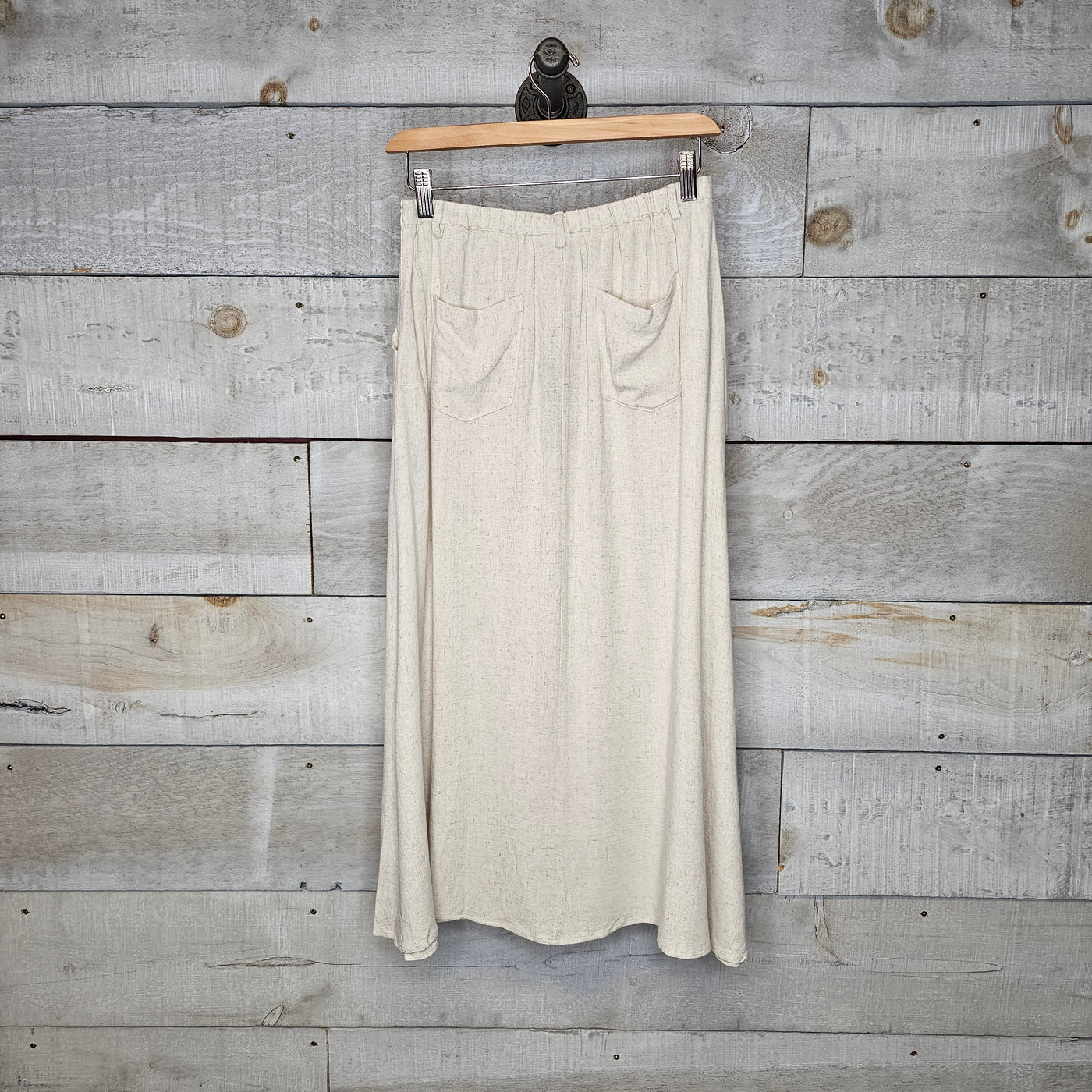 Linen Blend Skirt