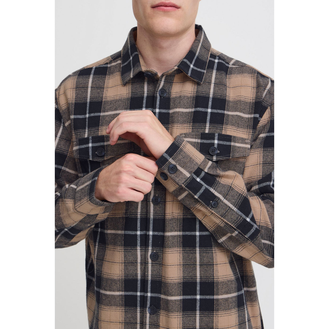 Augusto Checked Overshirt