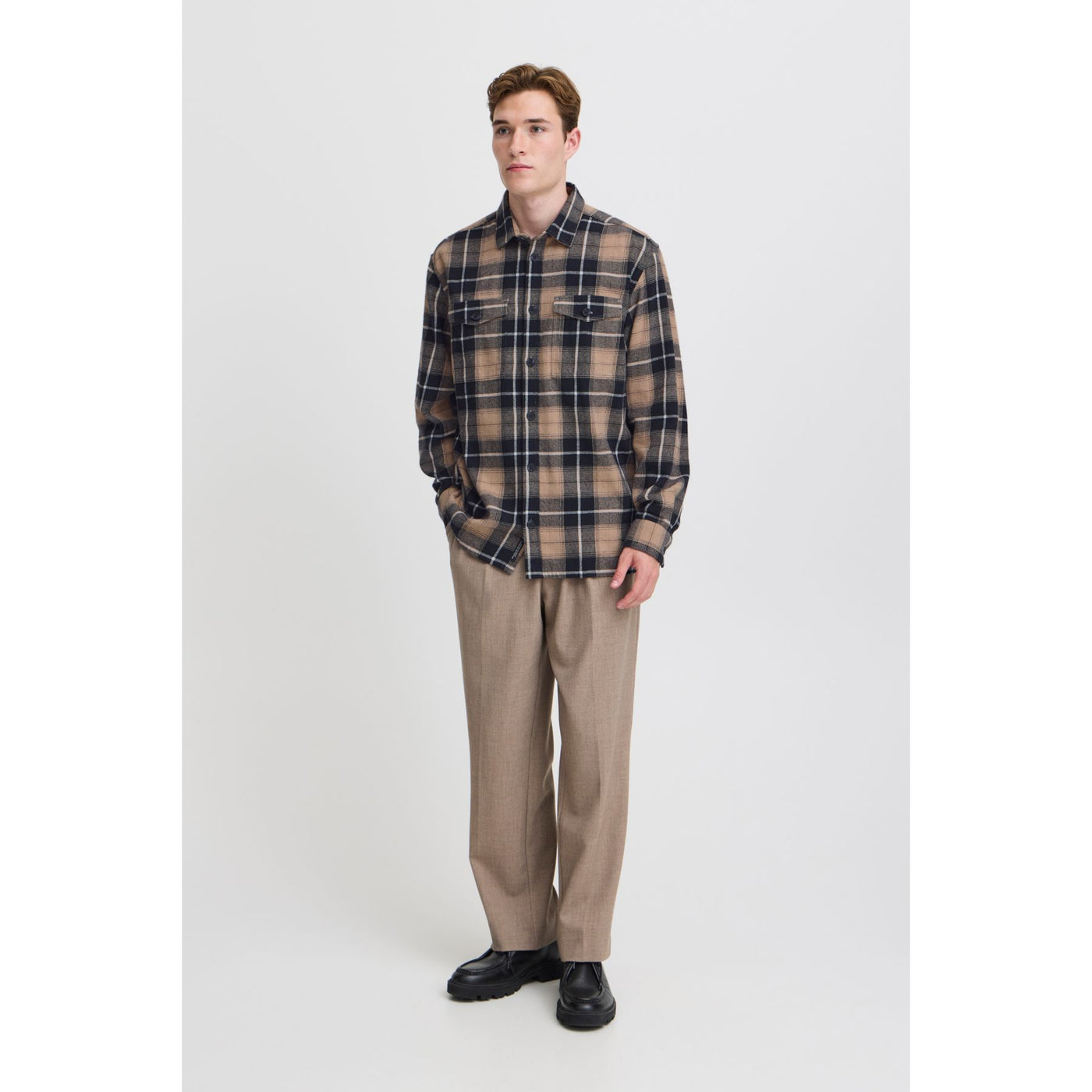 Augusto Checked Overshirt