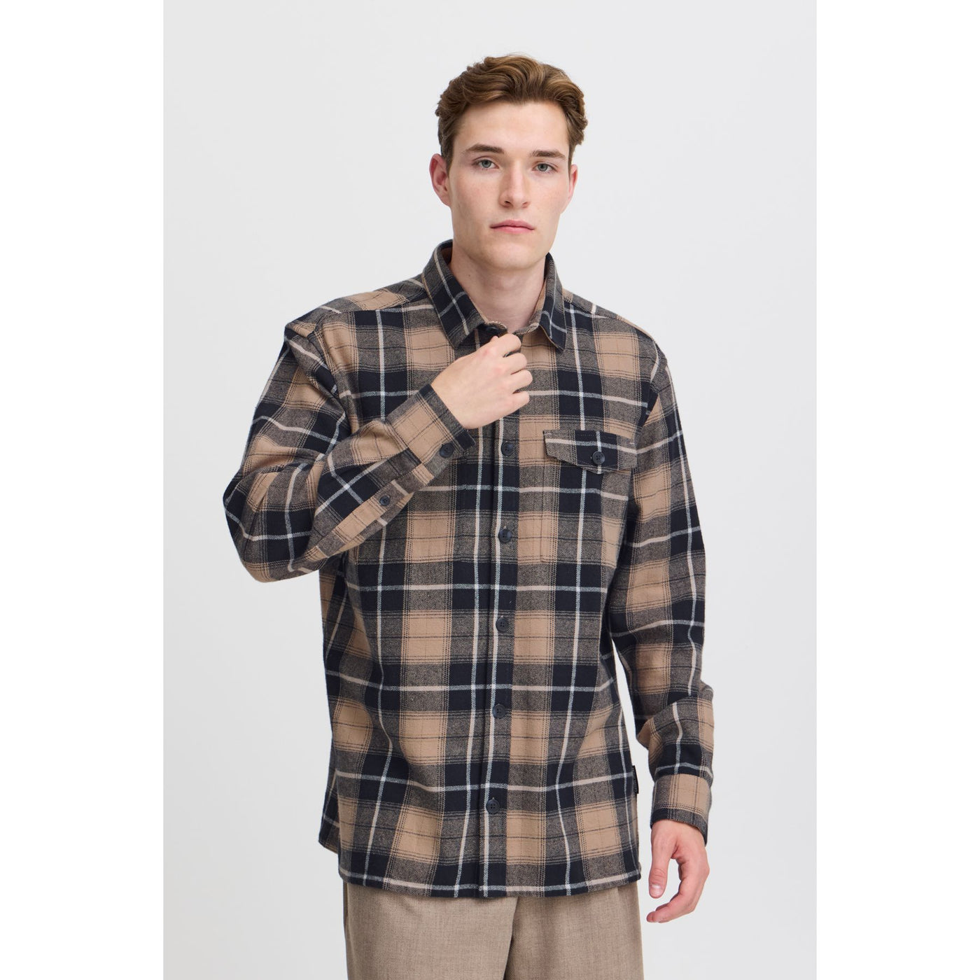 Augusto Checked Overshirt