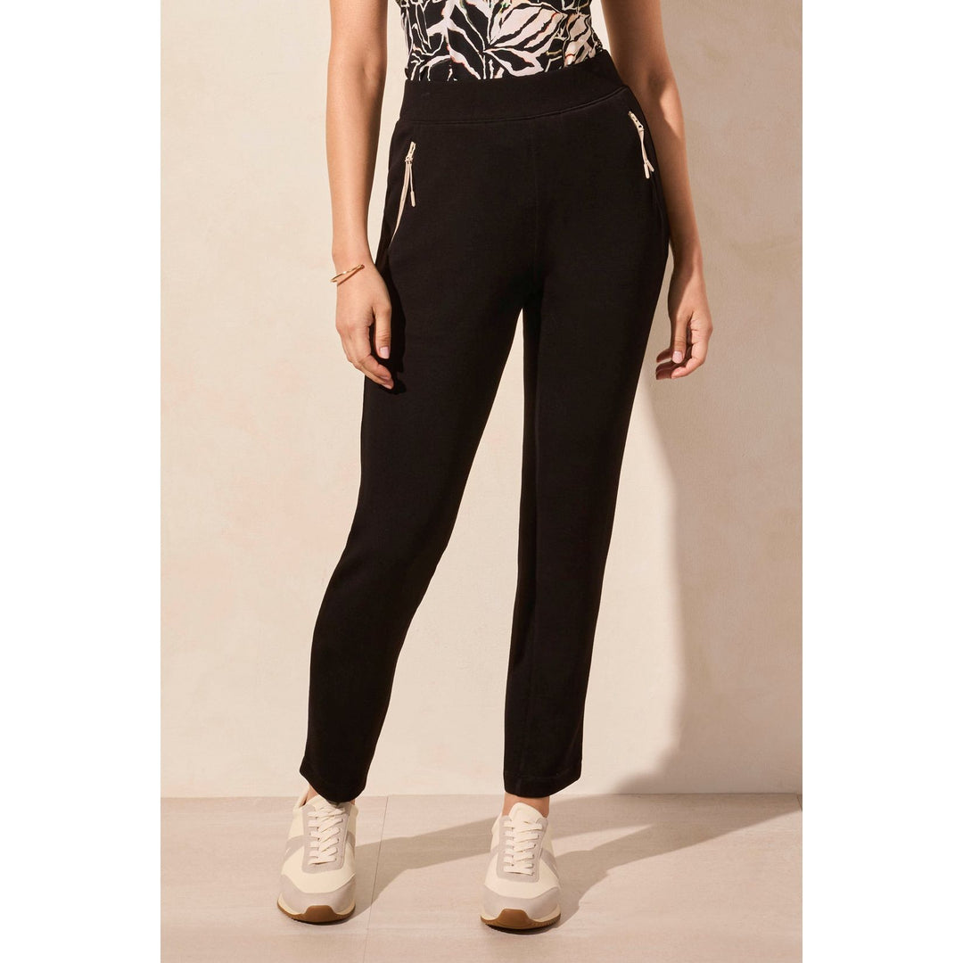 Pantalon à enfiler à bordure contrastée Techno Lux