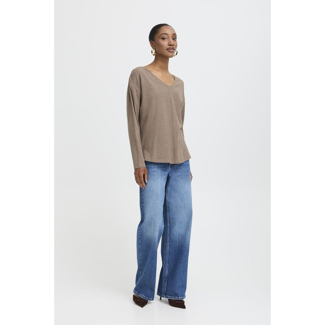 Pamila L/S V-Neck Tee
