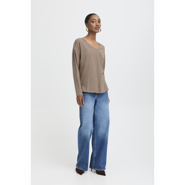 Pamila L/S V-Neck Tee
