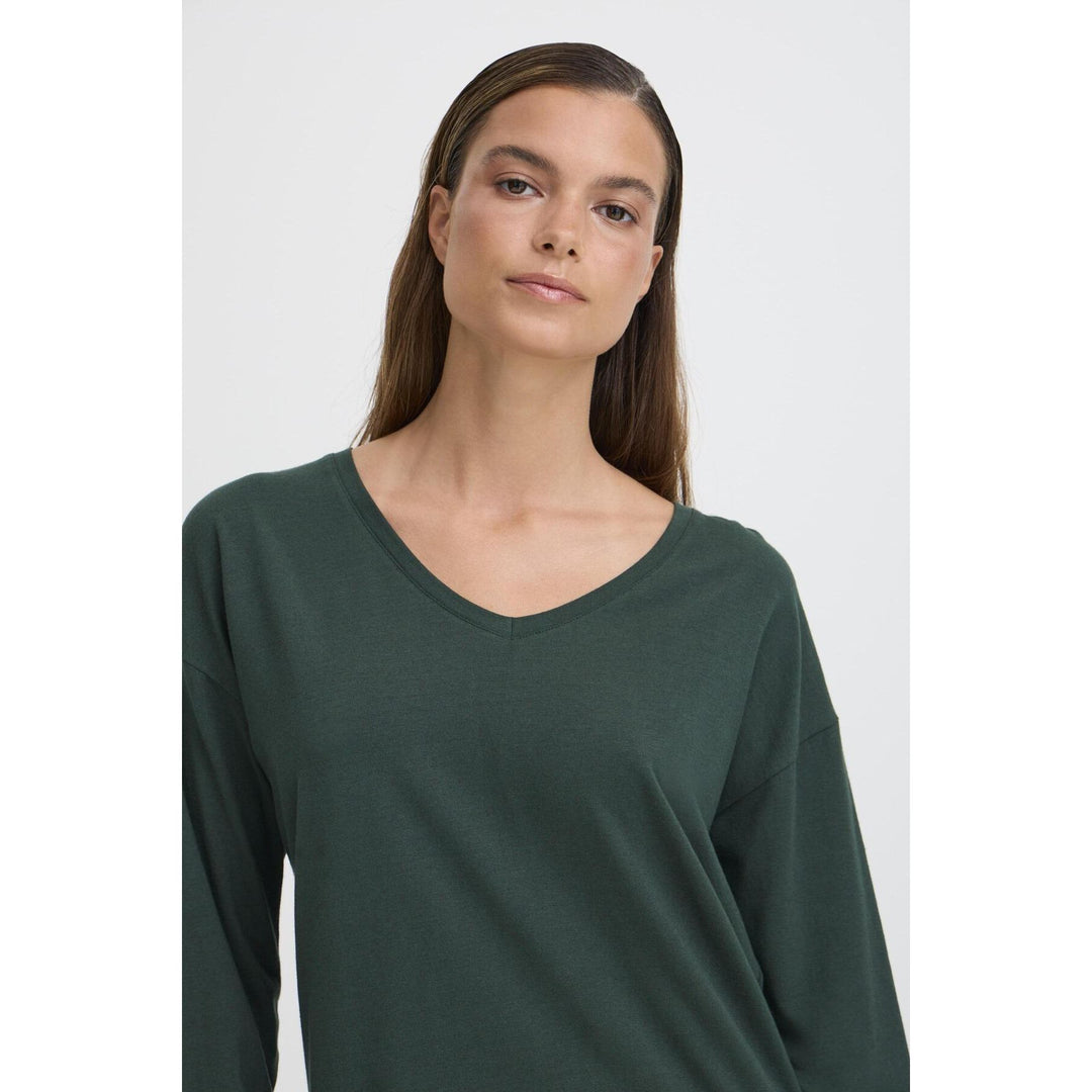 Pamila L/S V-Neck Tee