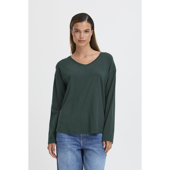 Pamila L/S V-Neck Tee