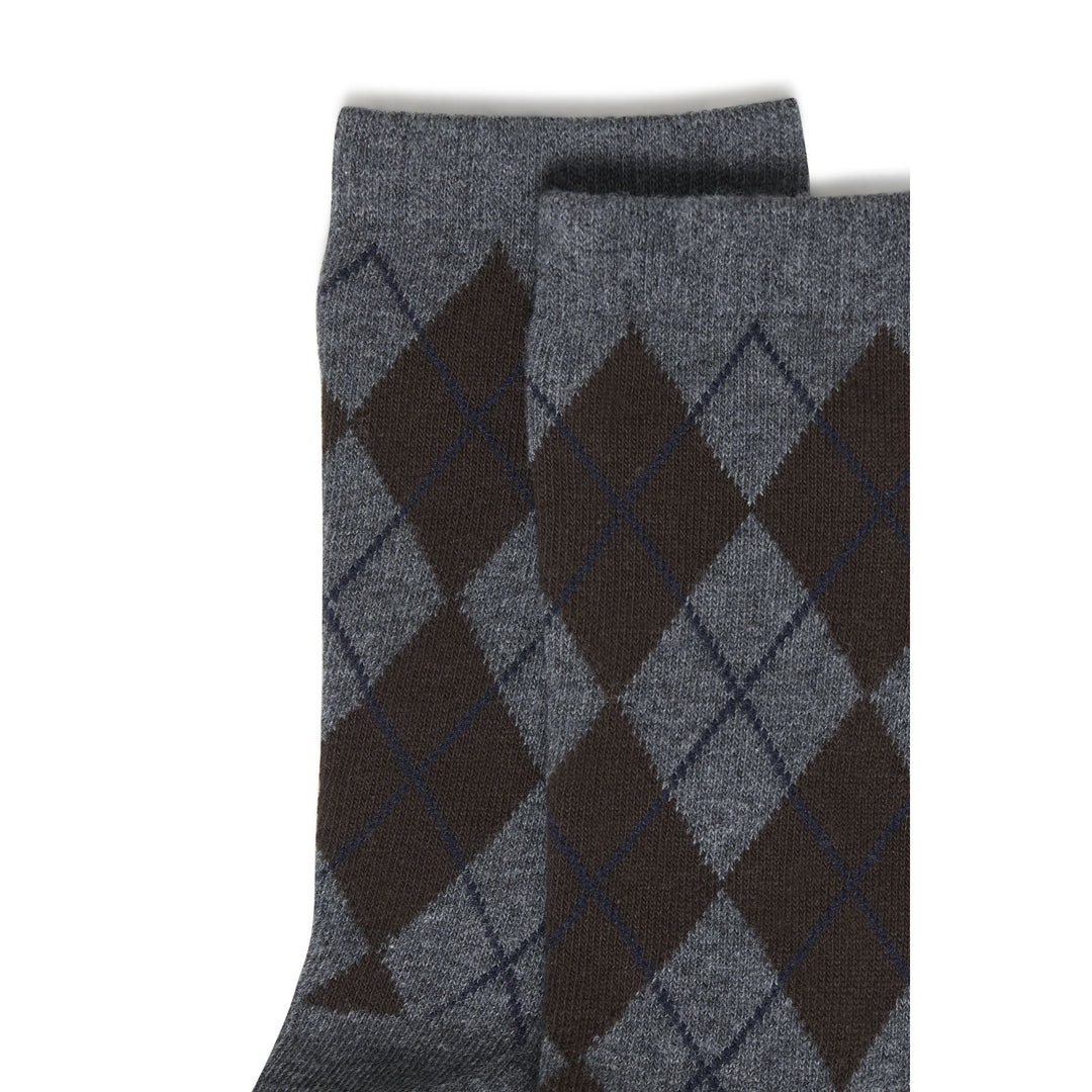 Valora Argyle Socks