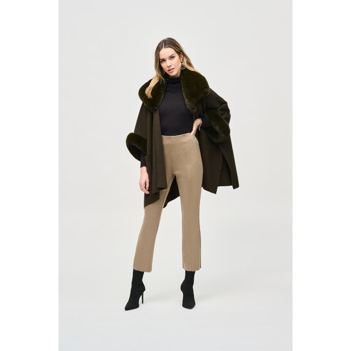 Scuba Suede Flared Pants