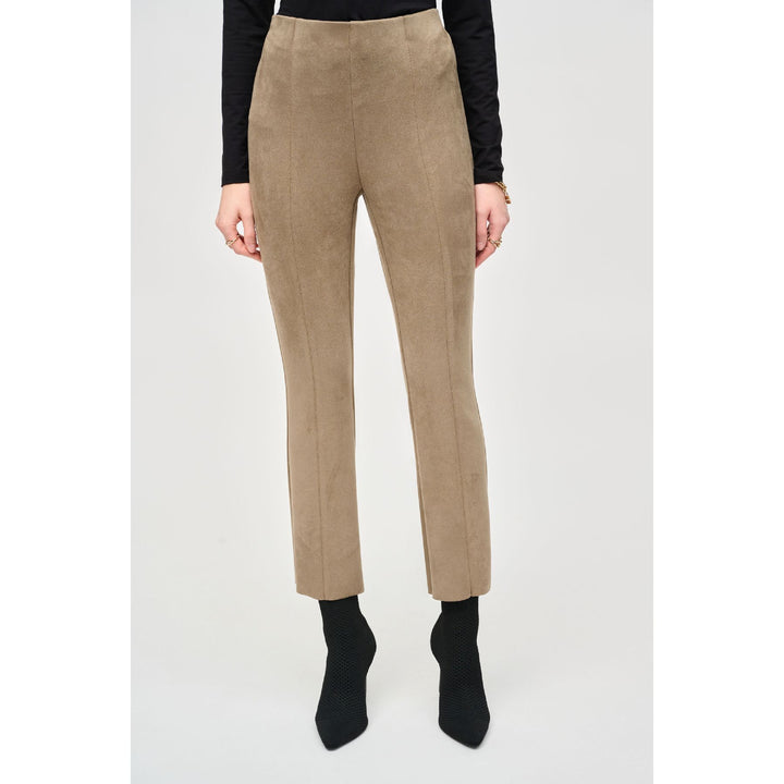 Scuba Suede Flared Pants