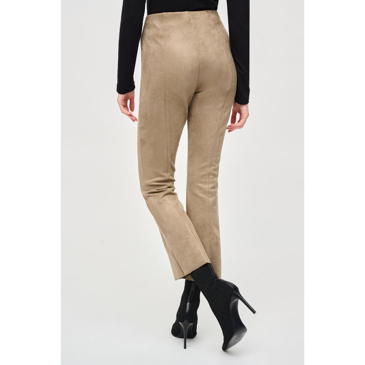 Scuba Suede Flared Pants
