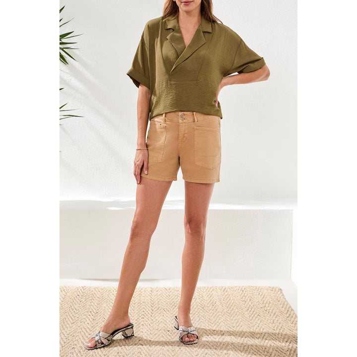 Comfort Stretch Fly Front Short