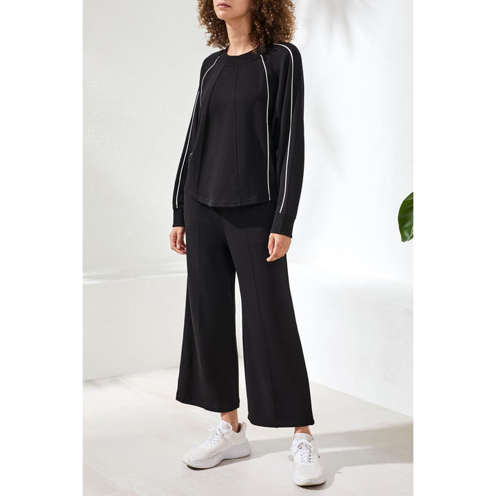 Techno Lux Crew Dolman Top