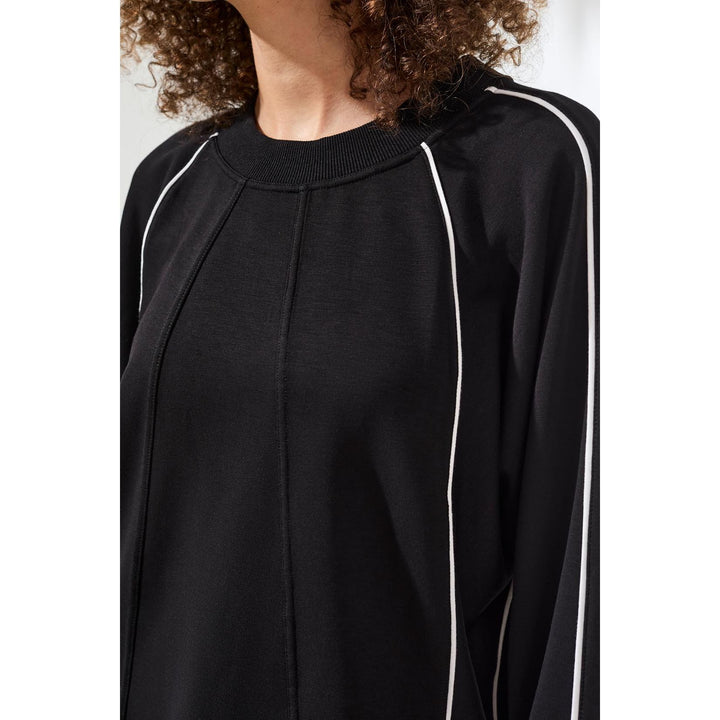 Techno Lux Crew Dolman Top