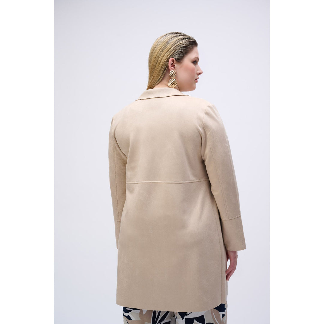 Veste droite en daim Scuba