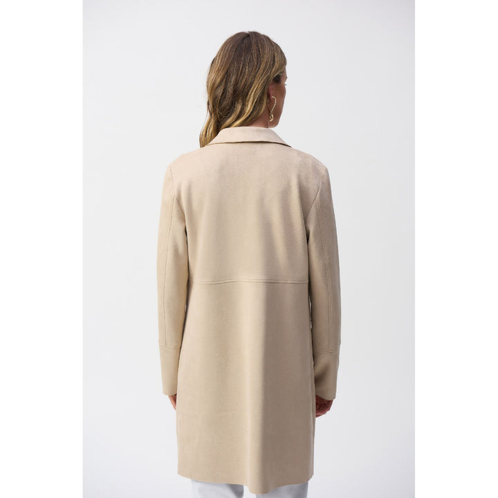 Veste droite en daim Scuba