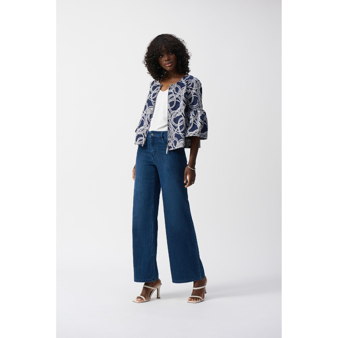 Goldie | Classic Wide-Leg Stretch Jeans